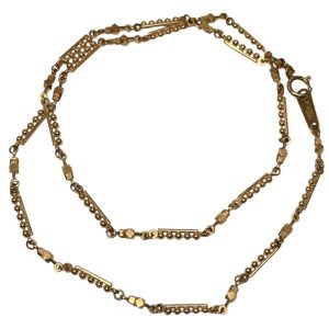 【K18/18金】ゴールド デザインネックレス