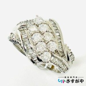 Pt900 ダイヤモンド リング 指輪