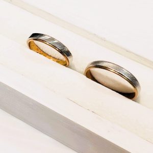 K18 18金 Pt900 プラチナ ペアリング