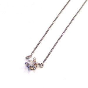 Pt900 ダイヤモンドネックレス