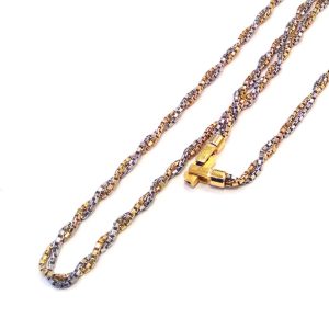 K18/Pt850 コンビネックレス