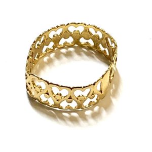 K18 18金　リング　石なし