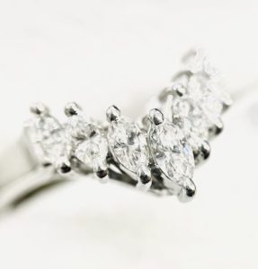 Pt900 プラチナ ダイヤモンドリング 1.12Ct