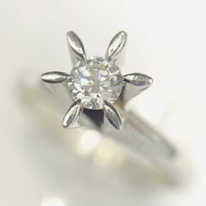 Pt900 0.4ct ダイヤモンド付きリングの買取実績 | 買取専門店
