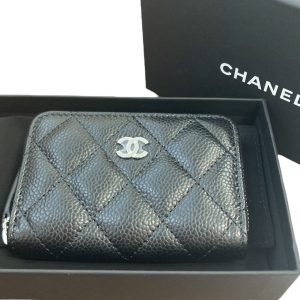 CHANEL　シャネル　キャビアスキン　コインケース