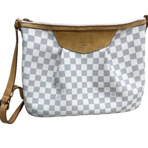 ルイ・ヴィトン LOUIS VUITTON シラクーサMM ダミエ・アズール