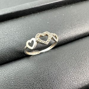 K10WG リング MD0.03ct