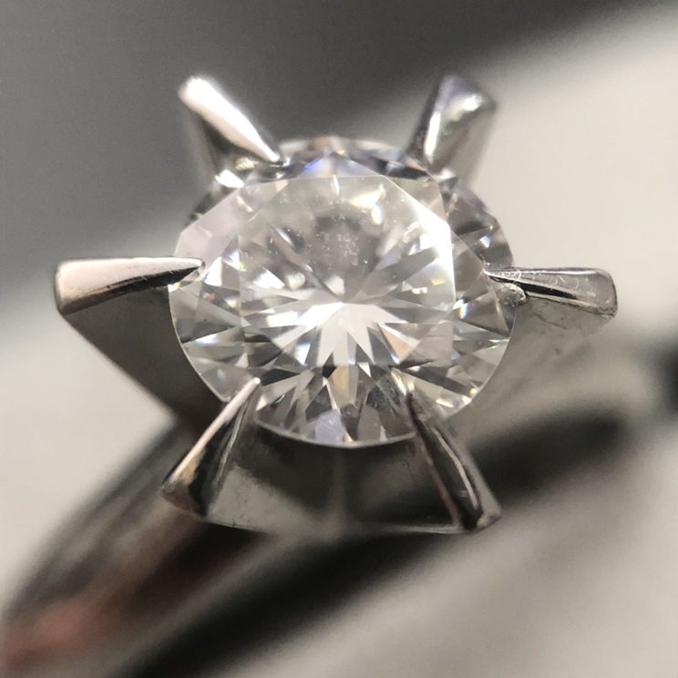 激安販売 オンライン pt900 ダイヤモンドリング 13号 最終早もんがち 