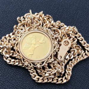 K18 / 喜平ネックレス / K24 / コイン / トップ