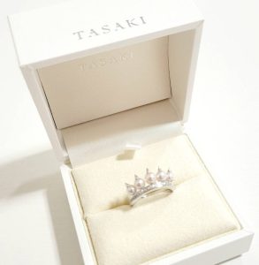 TASAKI パールリング K18WG