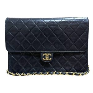 CHANEL シャネル ラムスキン マトラッセ チェーンバッグ