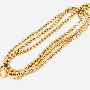 K18 ゴールドネックレス アクセサリー