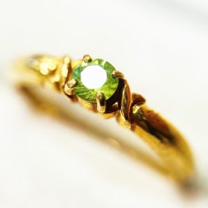 K18 ペリドットリング