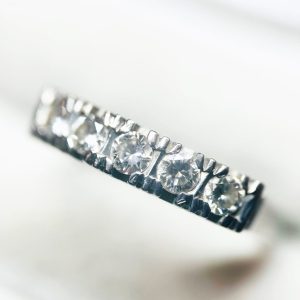 Pt900 メレダイヤリング