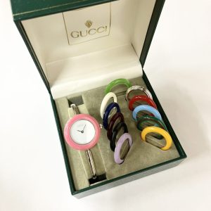 GUCCI グッチ チェンジベゼル 腕時計 レディース