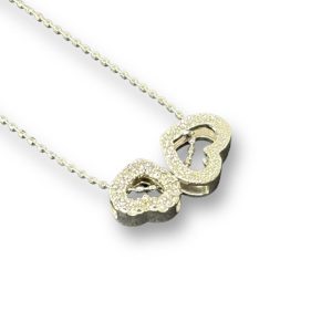 K18WG メレダイヤ ネックレス