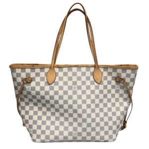 ルイヴィトン Louis Vuitton ネヴァーフル MM トートバッグ ダミエ アズール