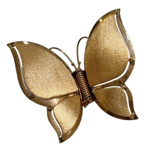 【K18/18金】バタフライブローチ 蝶々