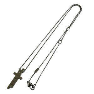 GUCCI(グッチ) K18WG セパレートクロスネックレス