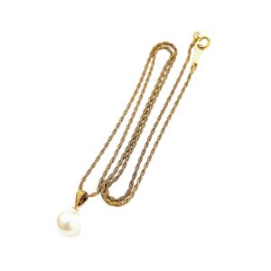 K18 18金 パールネックレス