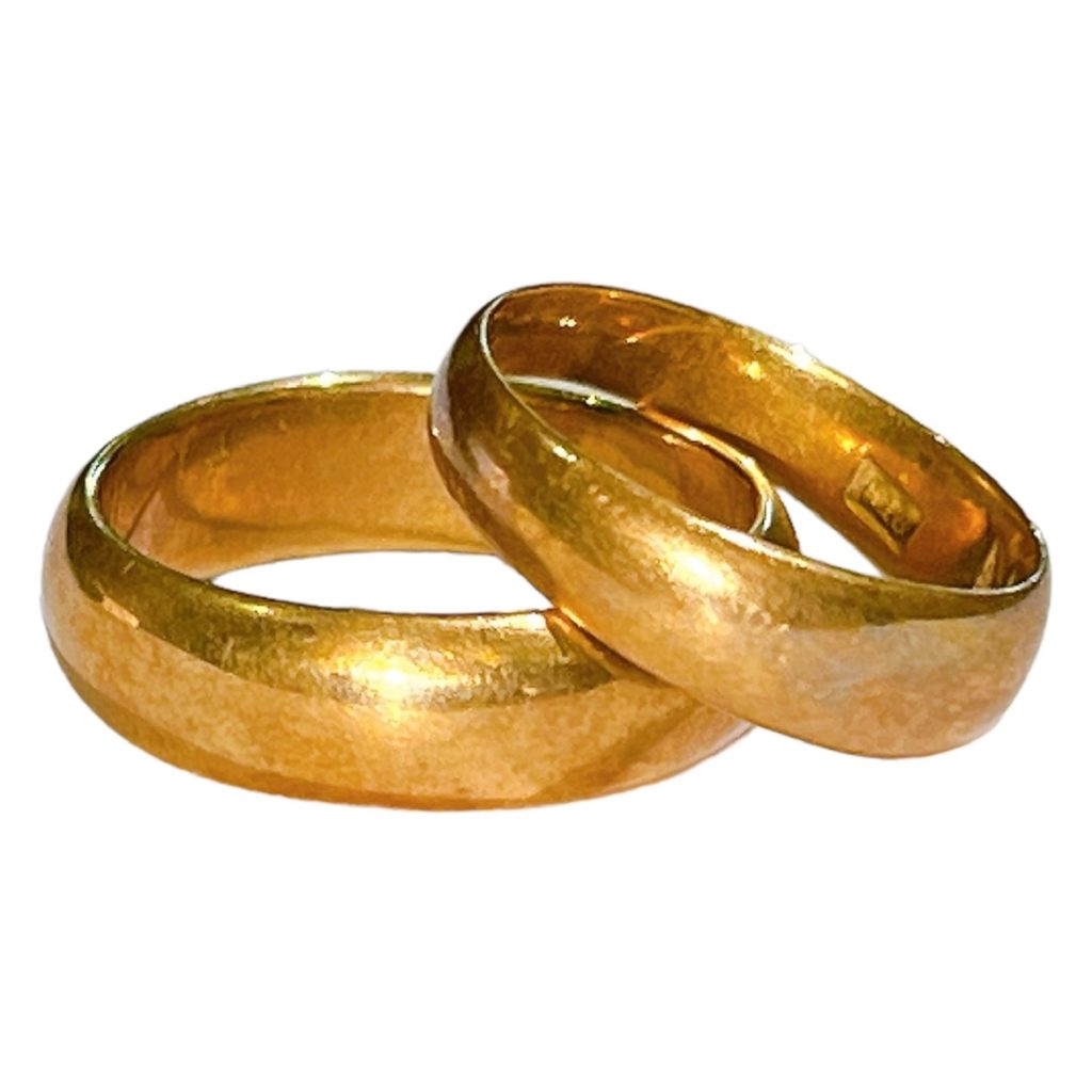 【K18】18金 ペアリング 結婚指輪