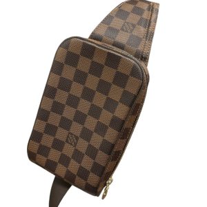 ルイヴィトン Louis Vuitton ジェロニモス ボディ バッグ ダミエ エベヌ