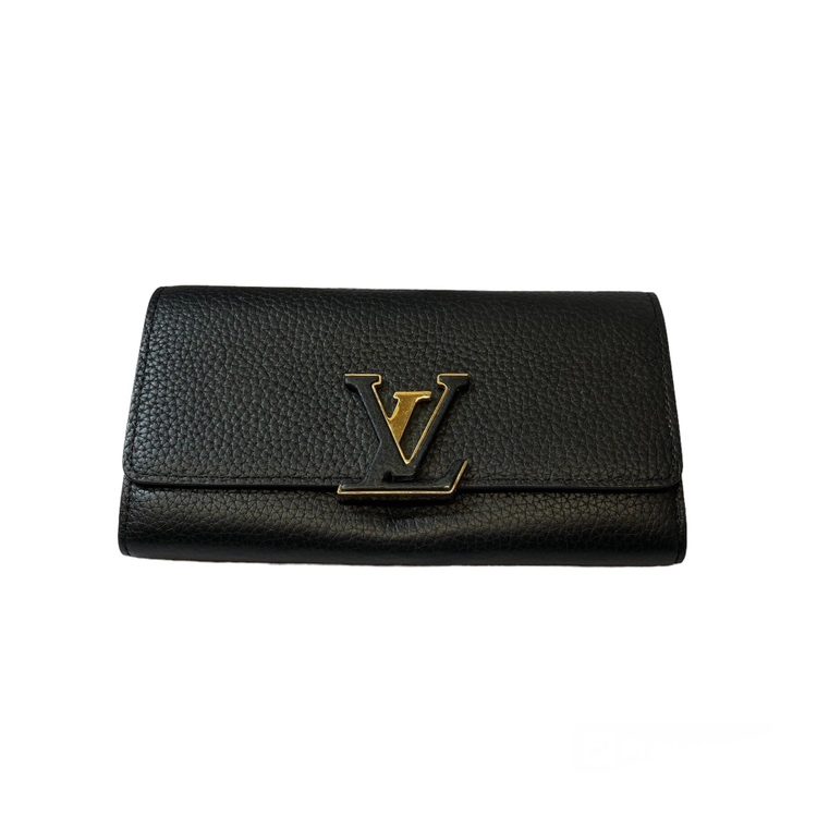 LOUIS VUITTON LV ルイヴィトン ポルトフォイユ カプシーヌ ノワール M61248