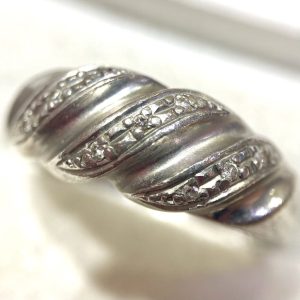 Pt1000 プラチナ1000 メレダイヤ リング