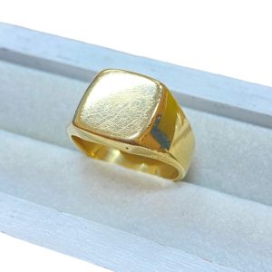 K18 18金 指輪 リング 印台