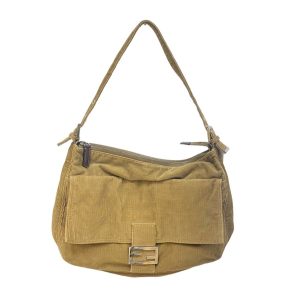 FENDI フェンディ コーデュロイ ショルダーバッグ