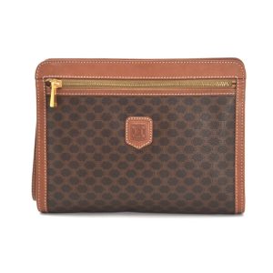 CELINE セリーヌ マカダム柄 クラッチバッグ