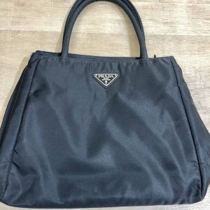 プラダ PRADA ハンドバッグ ナイロン ブラック