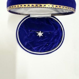 Pt900　ルースダイヤリング