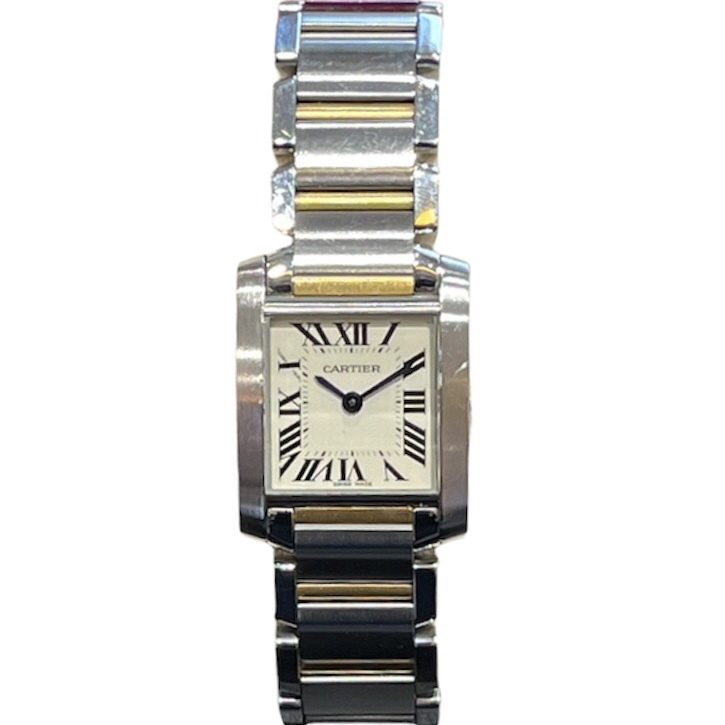 カルティエ Cartier タンクフランセーズSM 時計