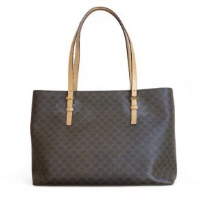 セリーヌ ハンドバッグ マカダム柄