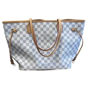 ルイヴィトン LOUIS VUITTON ネヴァーフルMM トートバッグ ダミエ･アズール