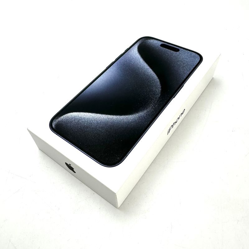 iPhone 15 Pro 256GB ブルーチタニウム