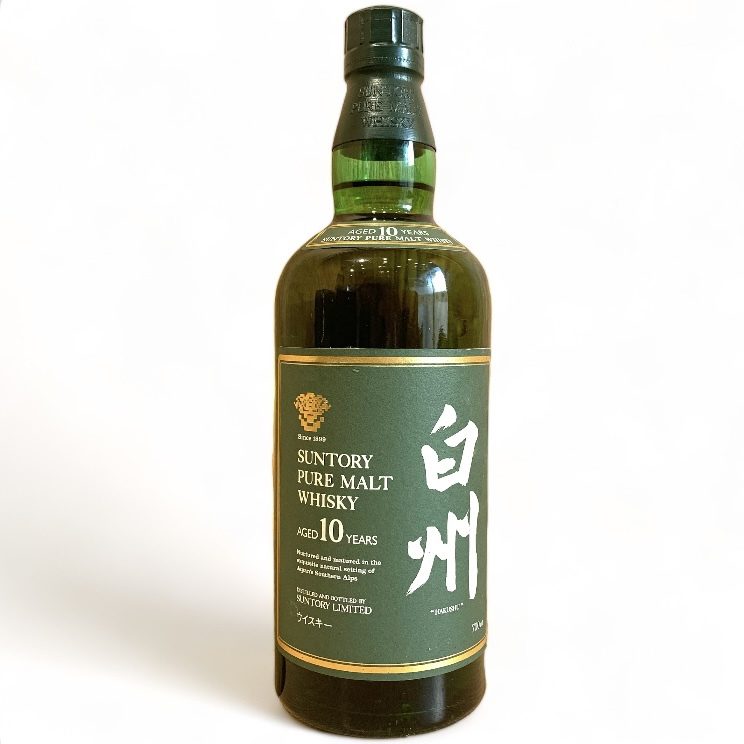 サントリー 白州 10年 ウイスキー シングルモルトの買取実績 | 買取  