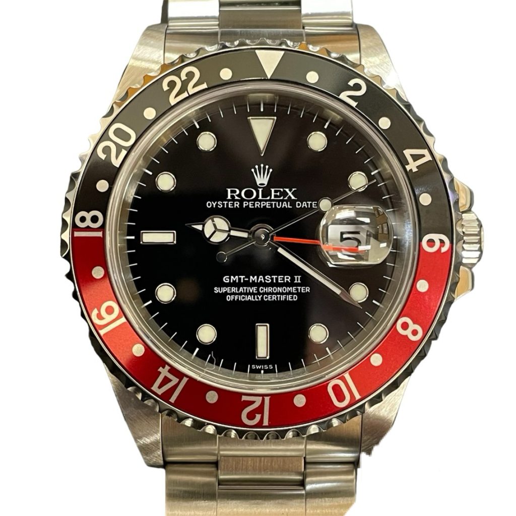 ROLEX ロレックス GMT マスターⅡ Ref 16710 コークベゼルの買取実績 | 買取専門店さすがや