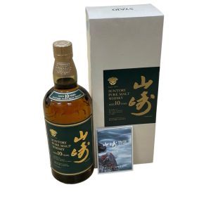 ウイスキー サントリー 山崎 10年 ピュアモルト グリーンラベル 700ml