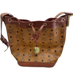 MCM(エムシーエム) バケット 巾着 ショルダーバッグ