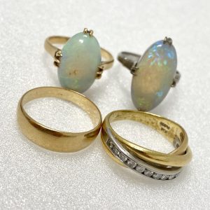 K18リング / K14WGリング / K18Pt900リング