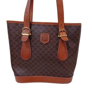 CELINE セリーヌ マカダム柄 トートバッグ