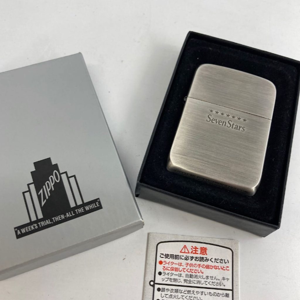 ZIPPO ジッポー オイルライター セブンスター シルバー｜神奈川県秦野市