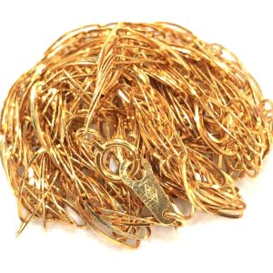 K18 ゴールドネックレス アクセサリー