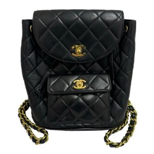 CHANEL(シャネル) マトラッセ ラムスキン チェーンリュック