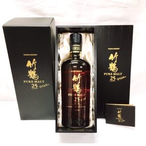 NIKKA 竹鶴 25年 ピュアモルト 完備