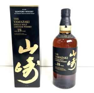 山崎 18年 箱有 ジャパニーズウィスキー