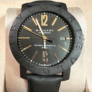 BVLGARI ブルガリブルガリ カーボンゴールド 腕時計