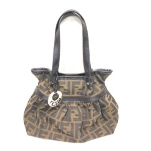 フェンディ FENDI 巾着型 バッグ ズッカ柄